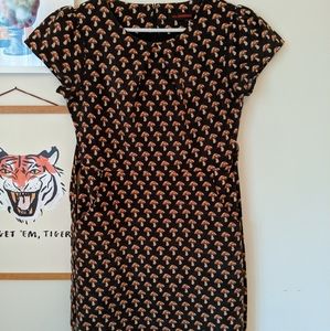 Mushroom print dress